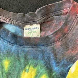 Cayman Island tie dye shirt vintage